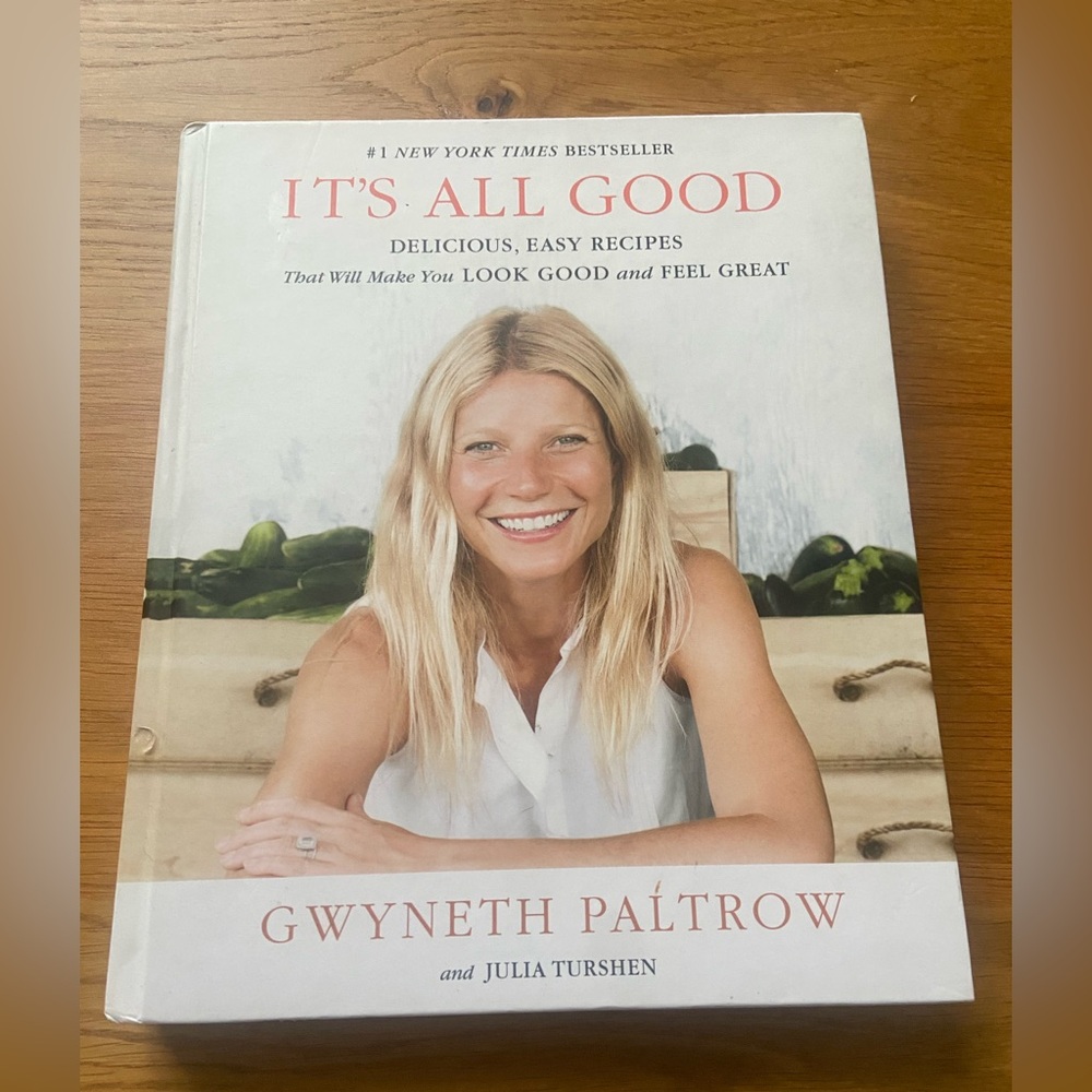 It's All Good Cookbook by - White Cover